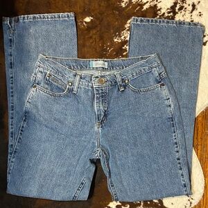 Wrangler Women's Straight Leg Blue Jeans